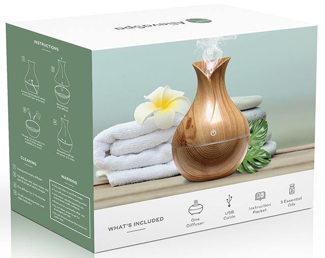 Halcyon Mist Diffuser (Portable) with 3 Essential Oils - Alieva Spa