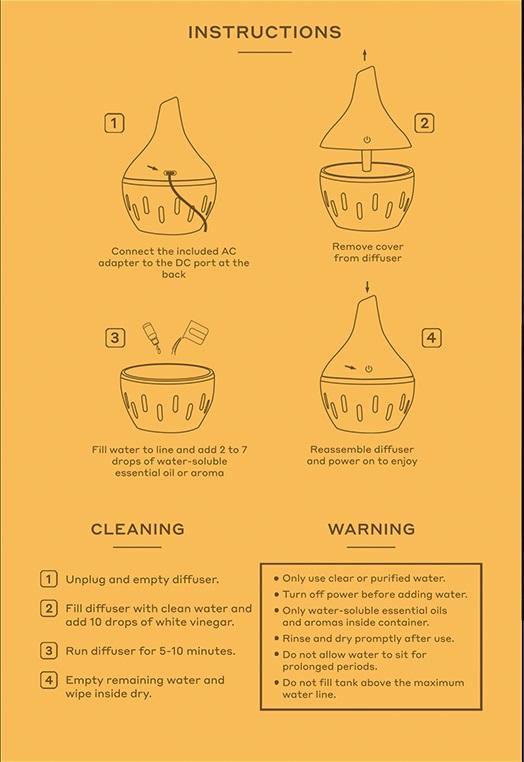 Serenity Mist Diffuser (Small Room) With 3 Essential Oils - Alieva Spa