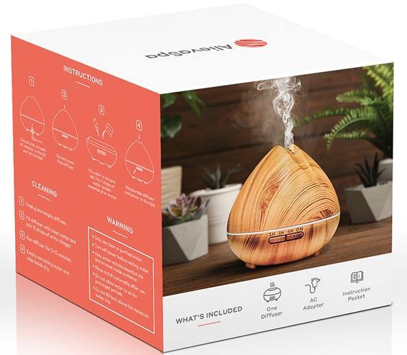 Tranquility Mist Diffuser (Large Room) With 1 Essential Oils - Alieva Spa