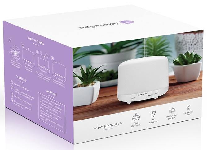 Harmony Mist Diffuser (Extra Large Room) With 3 Essential Oils - Alieva Spa